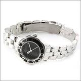 Marc Jacobs Blade Black Dial Silver Steel Strap Watch for Women - MBM3059 Authentic Buy Shop Now