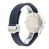 Tag Heuer Aquaracer Calibre 5 Automatic Blue Dial Blue Rubber Strap Watch for Men - WAY201B.FT6150 Authentic Buy Shop Now