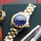 Tag Heuer Aquaracer Blue Dial Two Tone Steel Strap Watch for Women - WBD1325.BB0320 Authentic Buy Shop Now
