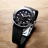 Tag Heuer Aquaracer Professional 300 Automatic Black Dial Black Rubber Strap Watch for Men - WBP201A.FT6197 Authentic Buy Shop Now