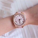 Michael Kors Bryn Rose Gold Dial Two Tone Steel Strap Watch for Women - MK6135 Authentic Buy Shop Now