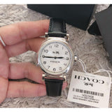 Coach Madison White Dial Black Leather Strap Watch for Women - 14502406 Authentic Buy Shop Now