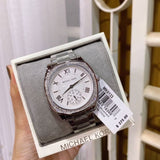 Michael Kors Bryn Quartz Silver Dial Silver Steel Strap Watch For Women - MK6133 Authentic Buy Shop Now