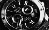Bulova Marine Star Chronograph Black Dial Black Rubber Strap Watch for Men - 98B127 Authentic Buy Shop Now