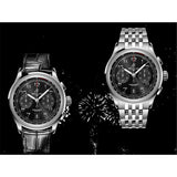 Breitling Premier B01 Chronograph 42 Black Dial Black Leather Strap Watch for Men - AB0145221B1P1 Authentic Buy Shop Now