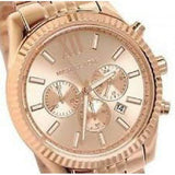 Michael Kors Lexington Rose Gold Dial Rose Gold Steel Strap Watch for Men - MK8319 Authentic Buy Shop Now