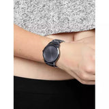 Michael Kors Hartman Quartz Blue Dial Blue Steel Strap Watch For Women - MK3509 Authentic Buy Shop Now