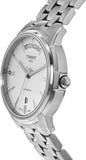 Tissot T Classic Automatic III Day Date White Dial Silver Steel Strap Watch for Men - T065.930.11.031.00 Authentic Buy Shop Now