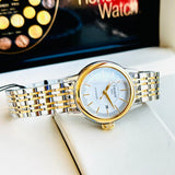 Tissot Carson Automatic Silver Dial Two Tone Steel Strap Watch For Women - T085.207.22.011.00 Authentic Buy Shop Now