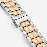 Tissot T Lady Flamingo Mother of Pearl White Dial Two Tone Steel Strap Watch For Women - T094.210.22.111.00 Authentic Buy Shop Now