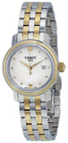 Tissot T Classic Bridgeport Automatic Mother of Pearl Dial Two Tone Steel Strap Watch for Women - T097.410.22.116.00 Authentic Buy Shop Now