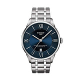 Tissot Chemin Des Tourelles Powermatic 80 Blue Dial Silver Steel Strap Watch for Men - T099.407.11.048.00 Authentic Buy Shop Now