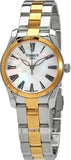 Tissot T Wave Quartz Mother of Pearl Dial Two Tone Steel Strap Watch for Women - T112.210.22.113.00 Authentic Buy Shop Now