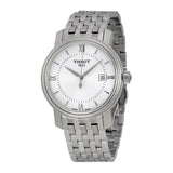 Tissot T Classic Bridgeport Silver Dial Silver Mesh Bracelet Watch For Men - T097.410.11.038.00 Authentic Buy Shop Now