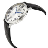 Tissot Carson Premium Silver Dial Black Leather Strap Watch For Men - T122.410.16.033.00 Authentic Buy Shop Now