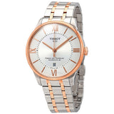 Tissot Chemin des Tourelles Powermatic 80 Helvetic Pride Silver Dial Two Tone Steel Strap Watch for Men - T099.407.22.038.01 Authentic Buy Shop Now