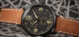 Tissot T Sport Chrono XL Black Dial Brown Leather Strap Watch For Men - T116.617.36.057.00 Authentic Buy Shop Now