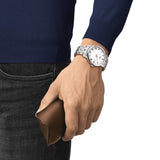 Tissot T Classic Dream White Dial Silver Steel Strap Watch For Men - T129.410.11.013.00 Authentic Buy Shop Now