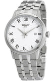 Tissot T Classic Dream White Dial Silver Steel Strap Watch For Men - T129.410.11.013.00 Authentic Buy Shop Now