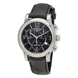 Tissot Dressport Chronograph Black Dial Black Leather Strap Watch for Women - T050.217.17.057.00 Authentic Buy Shop Now
