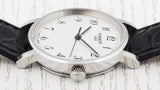 Tissot T Classic Desire White Dial Black Leather Strap Watch For Men - T52.1.421.12 Authentic Buy Shop Now