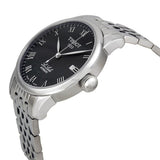 Tissot Le Locle Automatic Black Dial Silver Steel Strap Watch For Men - T41.1.483.53 Authentic Buy Shop Now