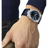 Tissot PRX Blue Dial Blue Leather Strap Watch for Men - T137.410.16.041.00 Authentic Buy Shop Now