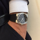 Tissot PRX Black Dial Black Rubber Strap Watch For Men - T137.410.17.051.00 Authentic Buy Shop Now