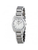 Tissot T Wave Mother of Pearl Dial Two Tone Steel Strap Watch For Women - T023.210.11.117.00 Authentic Buy Shop Now