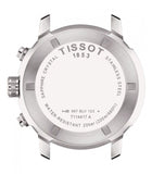 Tissot PRC 200 Chronograph Blue Dial Silver Steel Strap Watch For Men - T055.417.11.047.00 Authentic Buy Shop Now