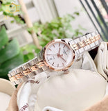 Tissot T Classic PR100 Mother of Pearl Dial Two Tone Steel Strap Watch for Women - T101.010.22.111.01 Authentic Buy Shop Now
