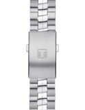 Tissot T Classic PR 100 Chronograph Silver Dial Silver Steel Strap Watch For Men - T101.417.11.031.00 Authentic Buy Shop Now