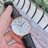 Tissot T Classic Everytime White Dial Black Leather Strap Watch For Men - T109.610.36.032.00 Authentic Buy Shop Now