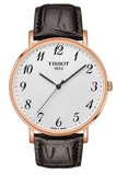 Tissot T Classic Everytime White Dial Black Leather Strap Watch For Men - T109.610.36.032.00 Authentic Buy Shop Now