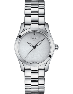 Tissot T Wave Silver Dial Silver Steel Strap Watch For Women - T112.210.11.031.00 Authentic Buy Shop Now