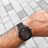 Tissot T Classic PR 100 Chronograph Black Dial Black Mesh Bracelet Watch For Men - T101.417.33.051.00 Authentic Buy Shop Now