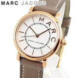 Marc Jacobs Roxy White Dial Light Brown Leather Strap Watch for Women - MJ1538 Authentic Buy Shop Now