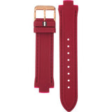 Tommy Hilfiger Claudia Red Dial Two Tone Steel Strap Watch for Women - 1781744 Authentic Buy Shop Now