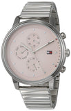 Tommy Hilfiger Blake Pink Dial Silver Steel Strap Watch for Women - 1781904 Authentic Buy Shop Now