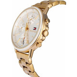 Tommy Hilfiger Carly White Dial Gold Steel Strap Watch for Women - 1781786 Authentic Buy Shop Now