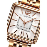 Marc Jacobs Vic Silver Dial Rose Gold Steel Strap Watch for Women - MJ3514 Authentic Buy Shop Now