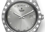 Tudor Royal Day Date Diamonds Automatic Silver Dial Silver Steel Strap Watch for Men - M28600-0002 Authentic Buy Shop Now