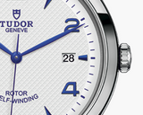 Tudor 1926 Automatic White Dial Silver Steel Strap Watch for Men - M91650-0005 Authentic Buy Shop Now