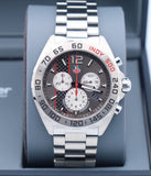 Tag Heuer Formula 1 Chronograph Grey Dial Silver Steel Strap Watch for Men - CAZ1114.BA0877 Authentic Buy Shop Now
