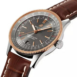 Breitling Navitimer 1 Automatic 41mm Black Dial Brown Leather Strap Mens Watch - U17326211M1P1 Authentic Buy Shop Now