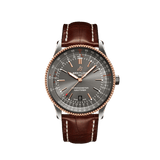 Breitling Navitimer Automatic 41 Grey Dial Brown Leather Strap Watch for Men - U17326121M1P1 Authentic Buy Shop Now