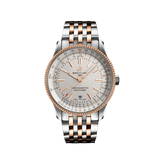 Breitling Navitimer Automatic 41 White Dial Two Tone Steel Strap Watch for Men - U17326211G1U1 Authentic Buy Shop Now