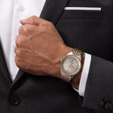 Breitling Navitimer Automatic 41 White Dial Two Tone Steel Strap Watch for Men - U17326211G1U1 Authentic Buy Shop Now