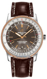 Breitling Navitimer 1 Automatic 41mm Brown Dial Brown Leather Strap Mens Watch - U17326211M1P2 Authentic Buy Shop Now