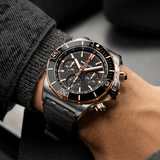 Breitling Super Chronomat B01 44 Black Dial Black Rubber Strap Watch for Men - AB0136251B2S1 Authentic Buy Shop Now